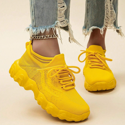 OrthoCloud - Ergonomic & Supportive Shoes (Banana Yellow)