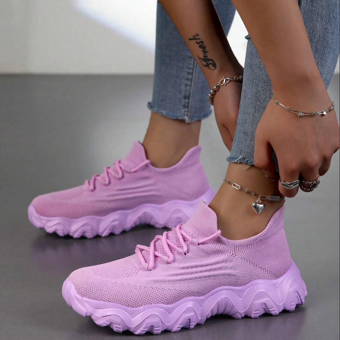 OrthoCloud - Ergonomic & Supportive Shoes (Purple Pink)