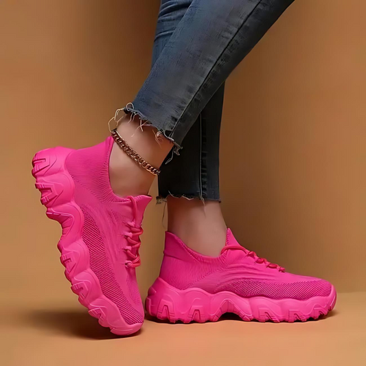 OrthoCloud - Ergonomic & Supportive Shoes (Barbie Pink)