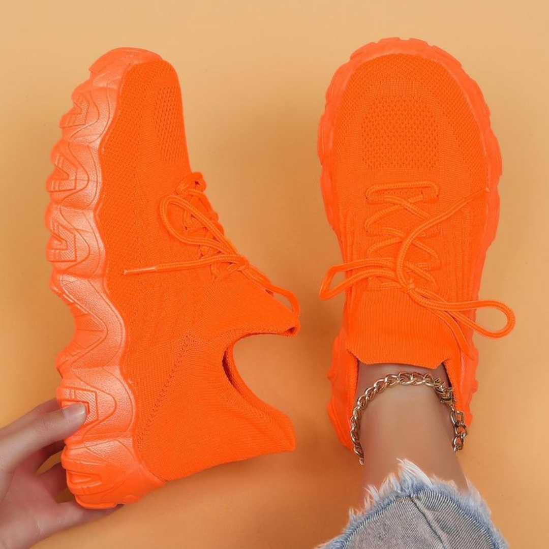 OrthoCloud - Ergonomic & Supportive Shoes (Orange)