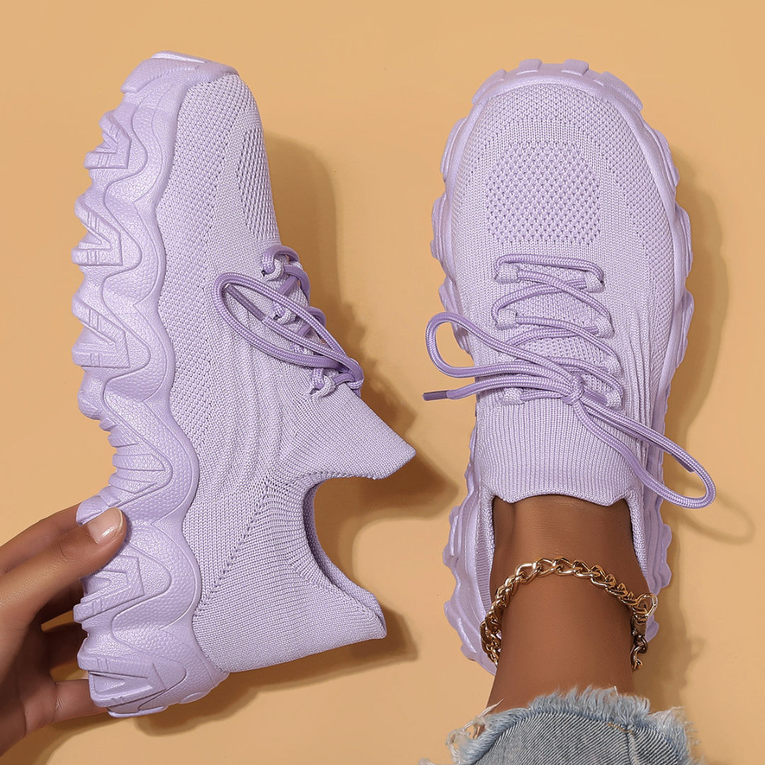 OrthoCloud - Ergonomic & Supportive Shoes (Pastel Purple)