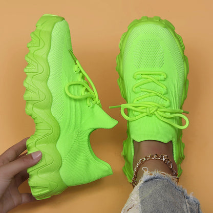 OrthoCloud - Ergonomic & Supportive Shoes (Lime Green)