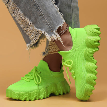 OrthoCloud - Ergonomic & Supportive Shoes (Lime Green)